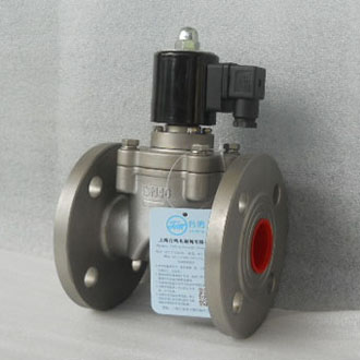 不銹鋼法蘭電磁閥實(shí)物圖片