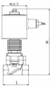 蒸汽電磁閥結(jié)構(gòu)圖